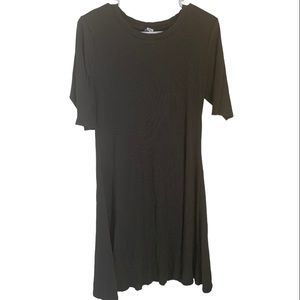Green Short Sleeve Dress